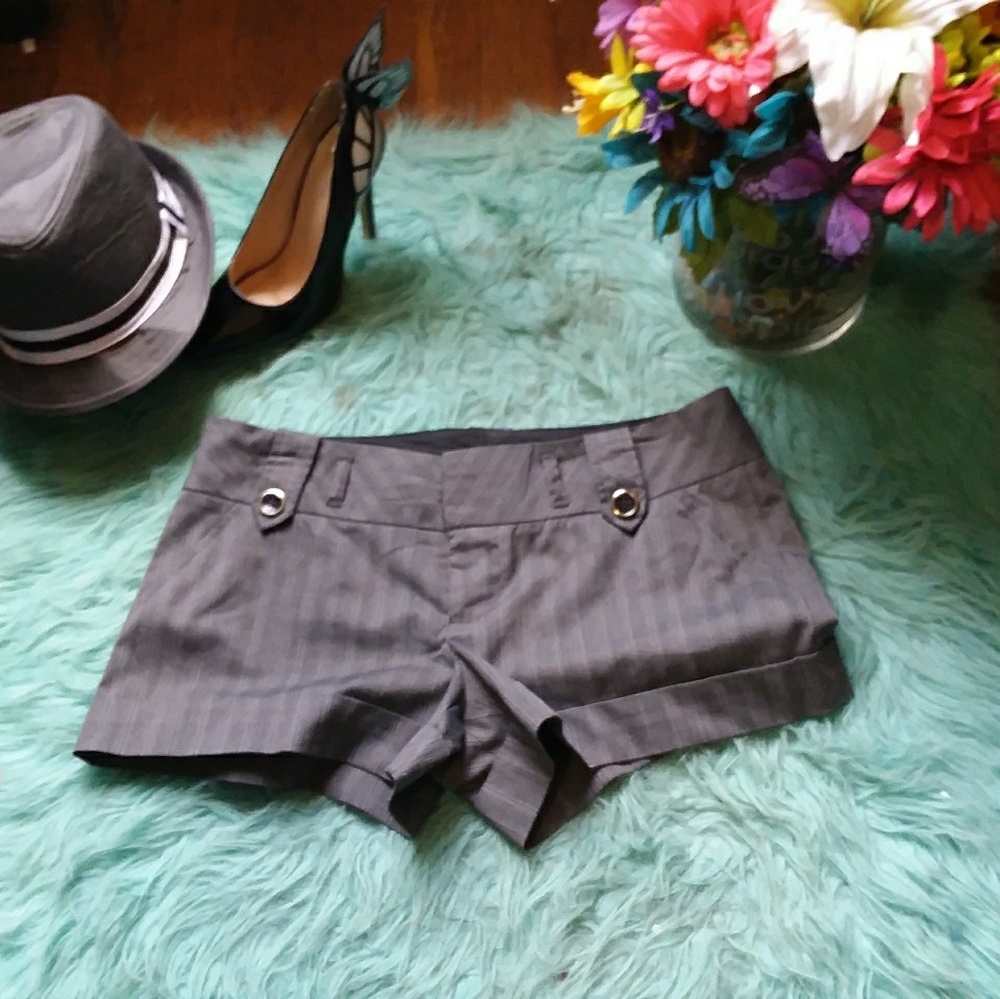Pin Stripe Shorts